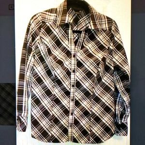 Lane Bryant Plaid Blouse